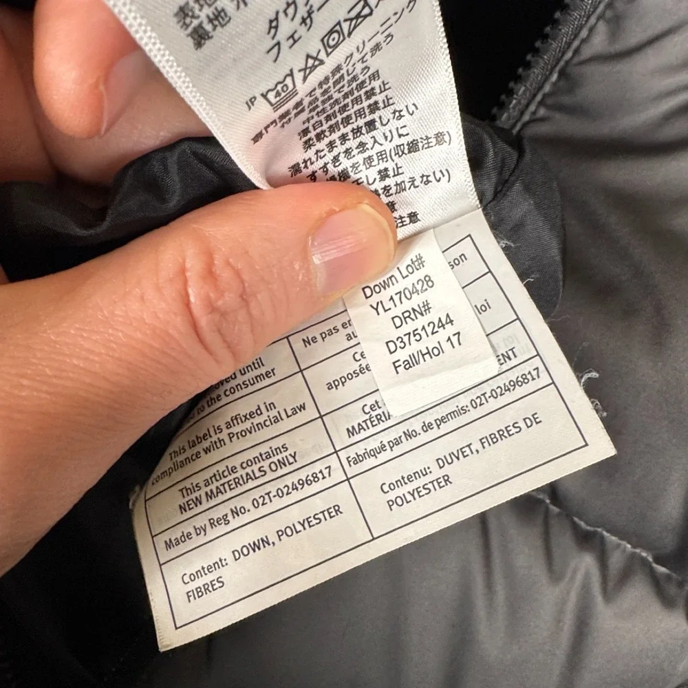 Eddie Bauer Coat Mens L Gray Puffer EB650 Down Fill Warm Winter Outdoor Everyday